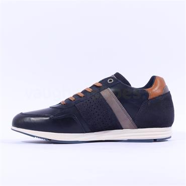 Tommy Bowe X Varley Laced Casual Shoe - Navy Leather