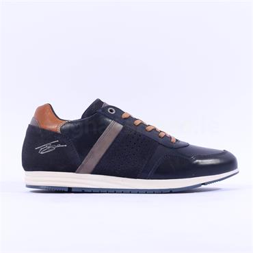 Tommy Bowe X Varley Laced Casual Shoe - Navy Leather