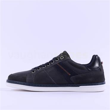 Tommy Bowe X Wren Laced Casual Shoe - Grey Leather