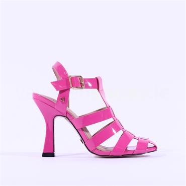 Una Healy All My Life Strappy High Heel - Hot Pink