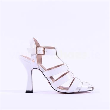 Una Healy All My Life Strappy High Heel - White