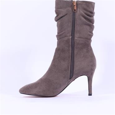 Una Healy Famous Words Mid Calf Boot - Donkey Grey