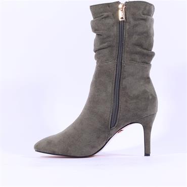 Una Healy Famous Words Mid Calf Boot - Green