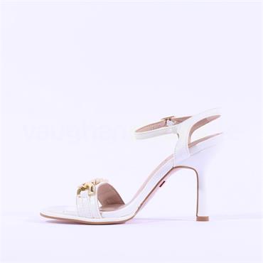 Una Healy Hold On Forever Link High Heel - White Gold