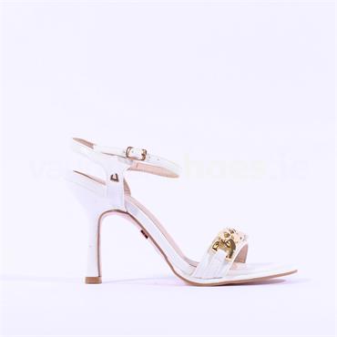 Una Healy Hold On Forever Link High Heel - White Gold