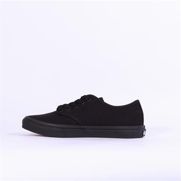 VANS CAMDEN STRIPE CANVAS LACE - Black